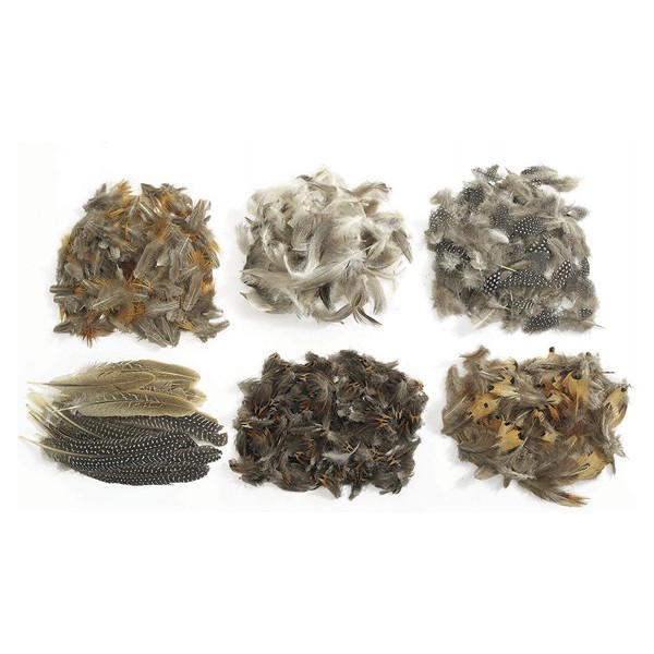 Pack escolar plumas naturales