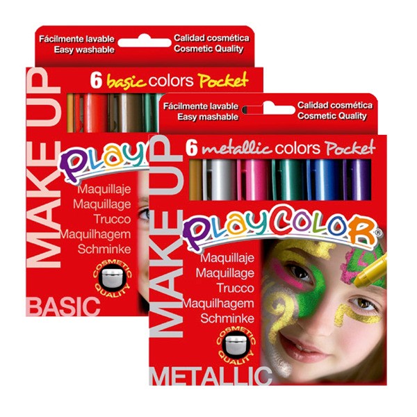 Estuche 6 maquillaje PlayColor Basicos