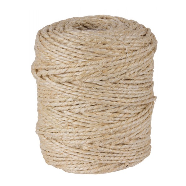 Bobina 400 g. cuerda de sisal Marron