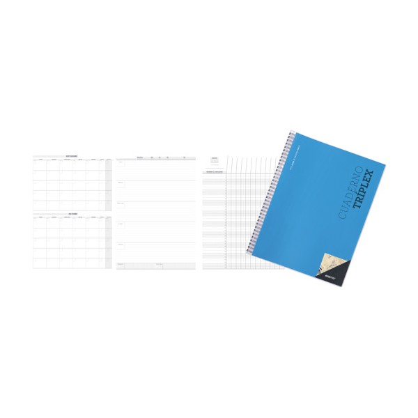 Cuaderno triplex Additio castellano