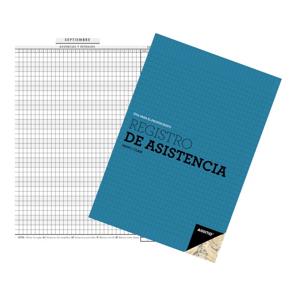 Registro de asistencias castellano